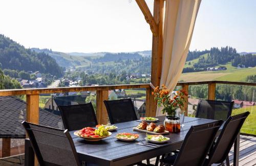 Lapsze Nizne House | Relax at Dom na Zielonym Wzgórzu: Sauna & Jacuzzi Retreat
