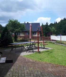 gmina Biskupiec House | Family-Friendly Retreat at Dom w Gaju by Lake Dębno