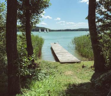 Ryn House | Ryn Lakefront Retreat in Mazury - Pet Friendly & Pool Access