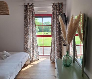 La Vraie-Croix Apartment | Discover Domaine de Bobehec: Pet-Friendly Retreat with Top Ratings