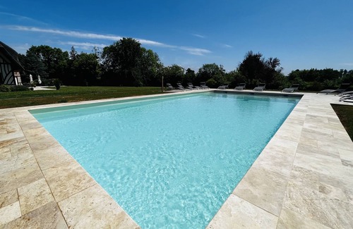 Saint-Arnoult Villa | Experience Domaine de la Poterie: Pool, Spa & Tennis Courts