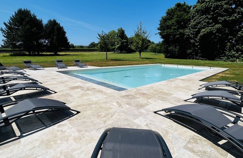 Saint-Arnoult Villa | Experience Domaine de la Poterie: Pool, Spa & Tennis Courts