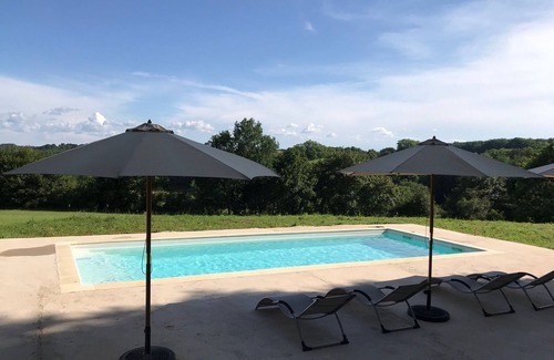 Paunat Villa | Idyllic Domaine du Tilleul: Poolside Retreat near Sarlat