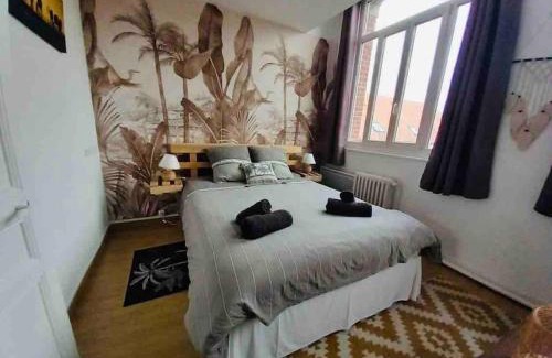 Caffiers Apartment | Relaxing Getaway at Domaine Les Tourelles with Spa & Hot Tub