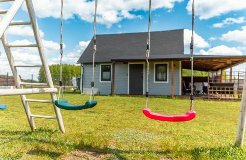 Rakow Villa | Convenient Retreat at Domek Życiny with Pool & Hot Tub