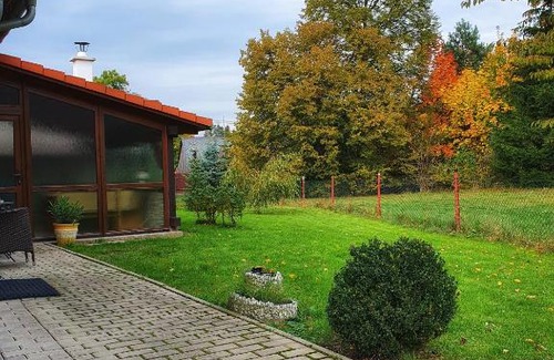 Sluknov House | Relaxing Domek Císařský with Hot Tub & Family Amenities