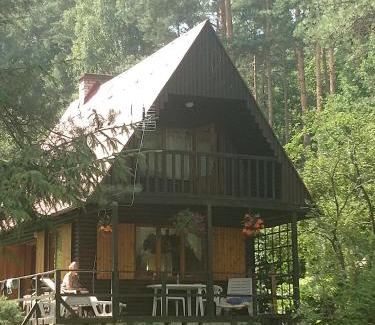 Woryty Cabin | Cozy Domek Letniskowy Woryty with Oceanfront Views
