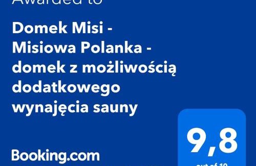 Marciszow Ski Chalet | Oceanfront Retreat: Domek Misi with 9.8 Guest Rating