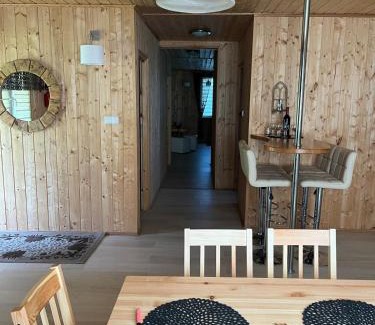 Biskupiec House | Relax at Domek na Mazurach by Lake Dadaj with Private Beach