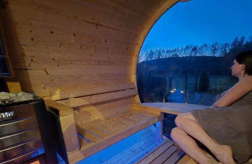 Kaczorki House | Pet-Friendly Getaway at Domek Na Roztoczu with Hot Tub