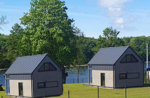 Małdyty House | Idyllic Lakefront Retreat at Domek nad jeziorem w Wilamowie