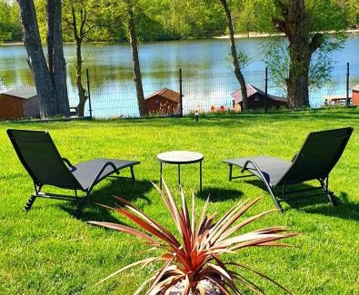 Małdyty House | Idyllic Lakefront Retreat at Domek nad jeziorem w Wilamowie
