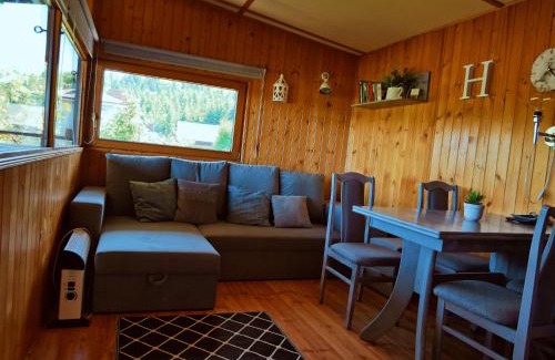 Rymanow-Zdroj Cabin | Family-Friendly Domek Panorama with Kitchen & 9.3 Ratings