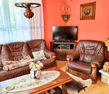 gmina Stary Lubotyn House | Delightful Domek u Czesi: Oceanfront with Pool & Pet-Friendly