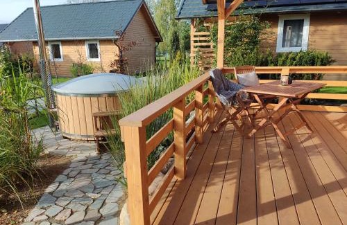 Lapalice House | Oceanfront Retreat: Domek z balią with Hot Tub & Views