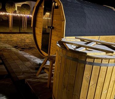 gmina Platerow Villa | Domek z Sauną i Jacuzzi Leśne SPA