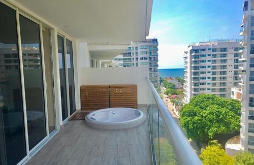 La Boquilla Apartment | Dominique 1101 - Espectacular Apto con Jacuzzi