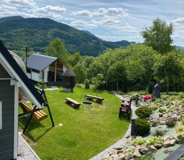 Limanowa House | Oceanfront Retreat at Domki Dwa with Hot Tub & Fireplace