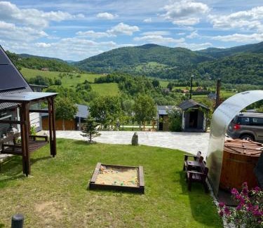 Limanowa House | Oceanfront Retreat at Domki Dwa with Hot Tub & Fireplace