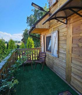 gmina Sułow House | Discover Domki nad Nieliszem: Family-Friendly Retreat