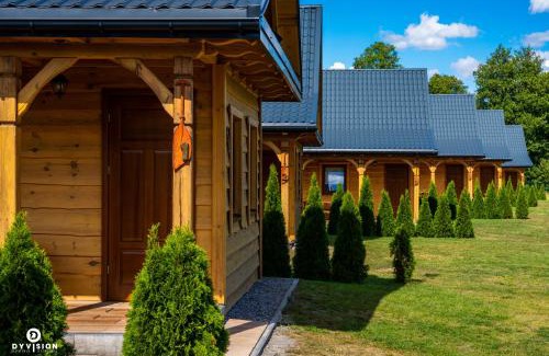 Zwierzyniec Resort | Oceanfront Retreat at Domki PAGAJ with Fireplace & Views