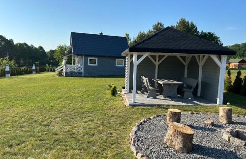Lubkowo Cabin | Pet-Friendly Domki SOSNOWE TARASY in Lubkowo - Rated 9.8