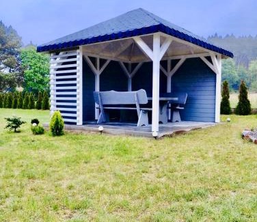 Lubkowo Cabin | Pet-Friendly Domki SOSNOWE TARASY in Lubkowo - Rated 9.8