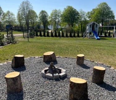 Lubkowo Cabin | Pet-Friendly Domki SOSNOWE TARASY in Lubkowo - Rated 9.8