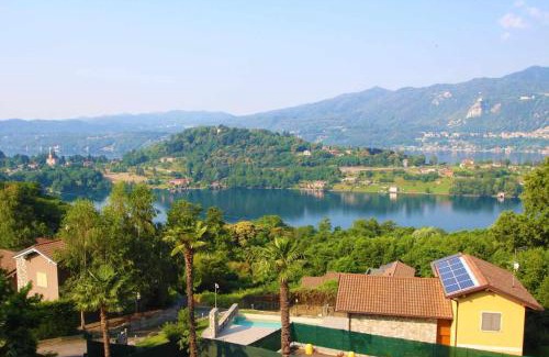 Carcegna Apartment | Scenic Domus Cusiana with Pool & Lake Views for Families