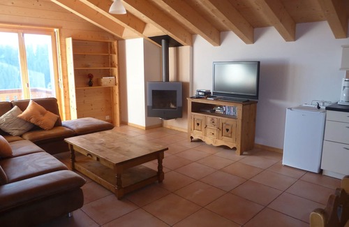 Champoussin Apartment | Experience Doorstep Skiing in a Picturesque Swiss Village