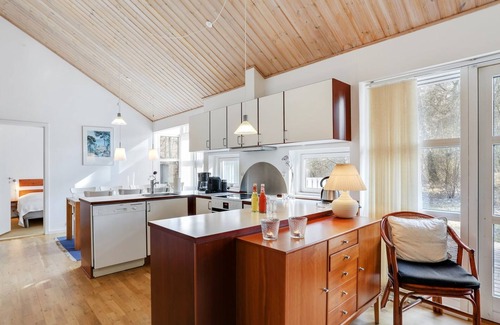 Hasle House | Oceanfront Retreat: "Dorit" Near the Beach with Spa Amenities