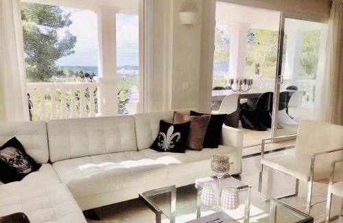 Sant Antoni de Portmany Villa | Experience DOS MONOS: Pet-Friendly Oceanfront Retreat