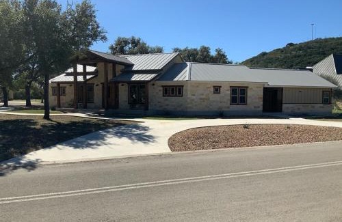 Concan House | Relaxing Double L River House with Pool and Family Amenities