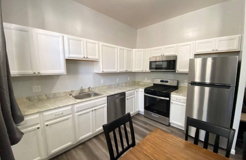 Oneonta Apartment | Baseball-Themed Getaway at Double Play Apartment 1