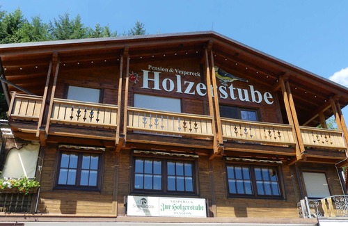Obersensbach Cottage | Cozy Double Room 6 with Balcony at Pension Holzerstube