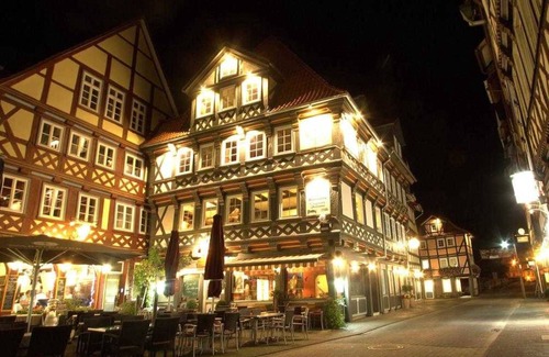 Hannoversch Munden House | Cozy Double Room at Fachwerk-Hotel Eisenbart Awaits You