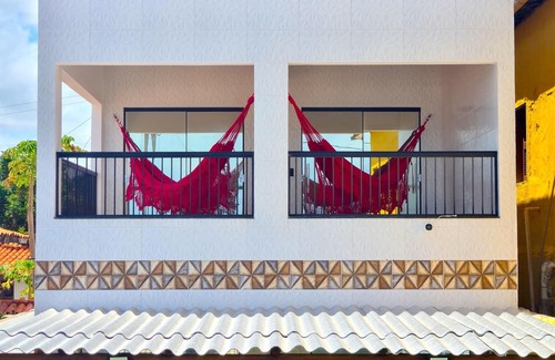 Jacauna Apartment | Cozy Double Room for 4 Guests with Oceanfront Views