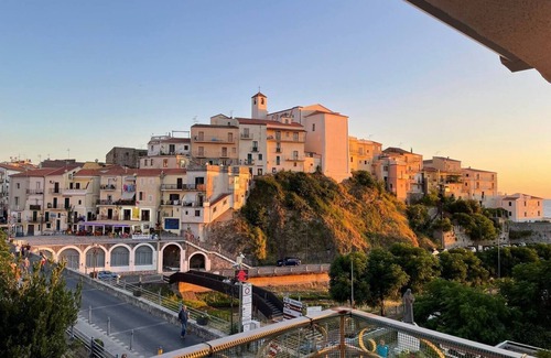 Diamante House | Double Room in Diamante center with balcony and terrace with great view