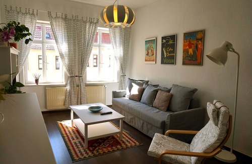 Torgau Apartment | Comfortable Double Room at Rösterei Arabica Awaits You