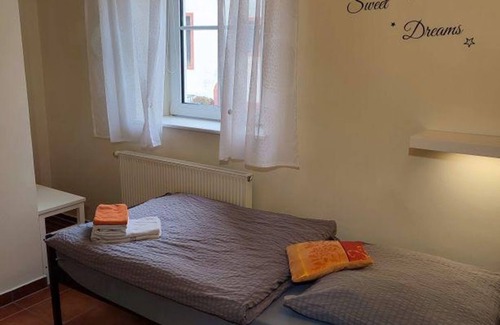 Kreuzweiler Bed & Breakfast | Comfortable Triple Room with TV - Thorn Castle Awaits