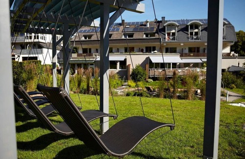 Meerfeld House | Cozy Double Room "Stork's Nest" with Spa and Balcony