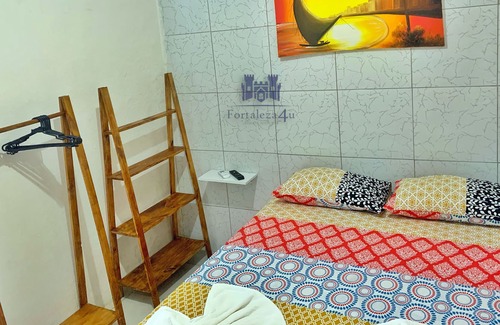 Aldeota House | Comfortable Double Room with Wi-Fi and Air Conditioning