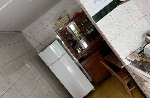 Cochabamba House | Double room with queen size bed and sofa bed, terrace and plants