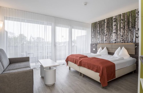 Itzling Bed & Breakfast | Cozy Double Room with Shower at Eco Suite Hotel