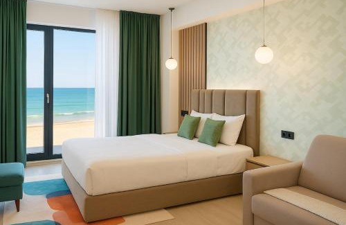 Eforie Nord Apartment | Double Room with Sofa Bed & Sea View