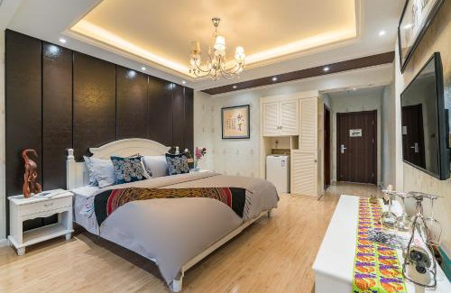 Jinghong Apartment | Pet-Friendly Retreat at Doudou Meilan Fengqing Inn