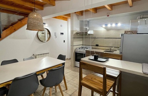 10 de Diciembre Apartment | Bright Duplex in Downtown Bariloche with Family Amenities