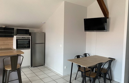 La Cote-Saint-Andre Apartment | Convenient Downtown Apartment with Private Parking & More