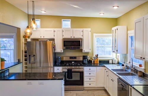 Longmont House | Downtown Remodeled Home: Pet-Friendly with Pool & Spa