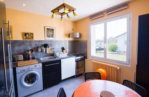 Jonzac House | Downtown Jonzac Retreat with Private Garden & Pool Access
